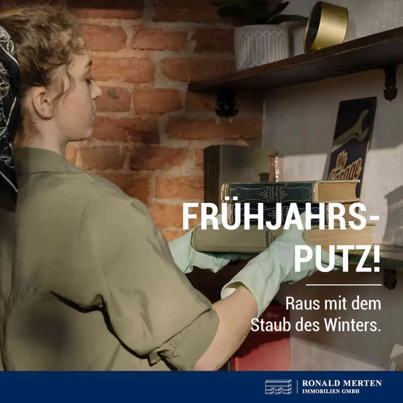 Sauber und frisch in den nächsten Sommer mit der Ronald Merten Immobilien GmbH